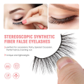 20 Pairs 3D Chemical Fiber Lashes Natural False Eyelashes Dramatic Volume Fake Lashes Makeup Extension Eyelashes. 