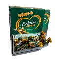 BONYO Eclairs Caramel Toffee Filled with Mint Chocolate 100Pcs/Box. 