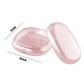 Earphones Protective Case Transparent 360° Protective Case for Airpods Max Anti-yellowing Tpu Silicone Cover Washable Full Protection Transparent Tpu Earcup Case. 
