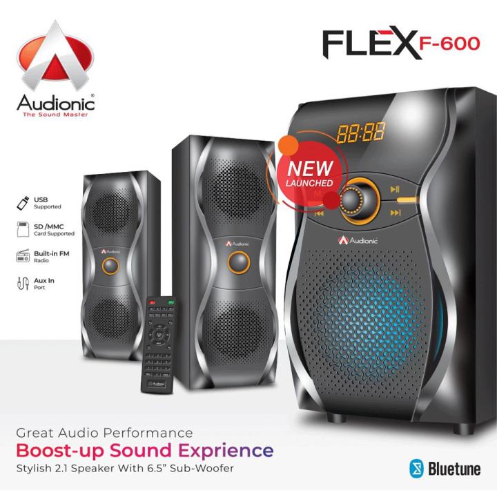 Flex F600 (2.1 Speaker) multimedia Speaker, Best price in Pakistan