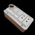 Electric Extension Board Wall Electric Board High Quality PVC Box & Fibar Sheet Piano Switch Sockets (5 Points). 