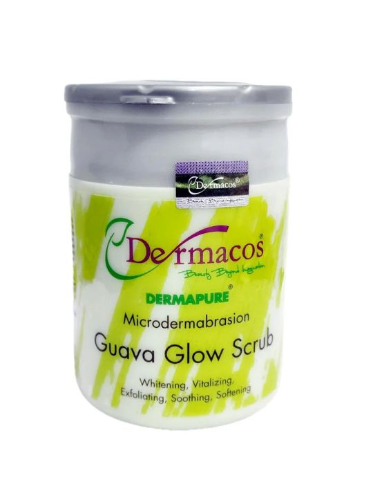 Dermacos Guava Glow Scrub Exfoliating Body Scrub 200 Gm