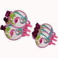 FLAMINGO THEME WHISTLES - PACK OF 8 WHISTLES - FLAMINGO WHISTLES. 