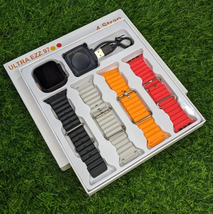 Ultra%20EZZ%2097%20smart%20watch%20with%204%20Different%20straps%20and%20rendom%20colour%20/%2042mm%20mini%20HD%20Display%20/%20Bluetooth%20calling%20and%20touch%20smart%20watch%20-%20Image%202