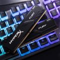 HyperX Fury, 16GB, 2400MHz, DDR4, CL15, DIMM ,(Kit of 2) 1Rx8,  Black XMP Desktop Memory. 