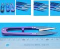 High quality 12.5cm Big metal scissor clothe cutter push back spring sharp scissor knitting embroidery home school office diy work. 