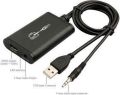 USB 3.0 to HdMI Adapter Converter with 3.5mm Audio Cable 1080p. 