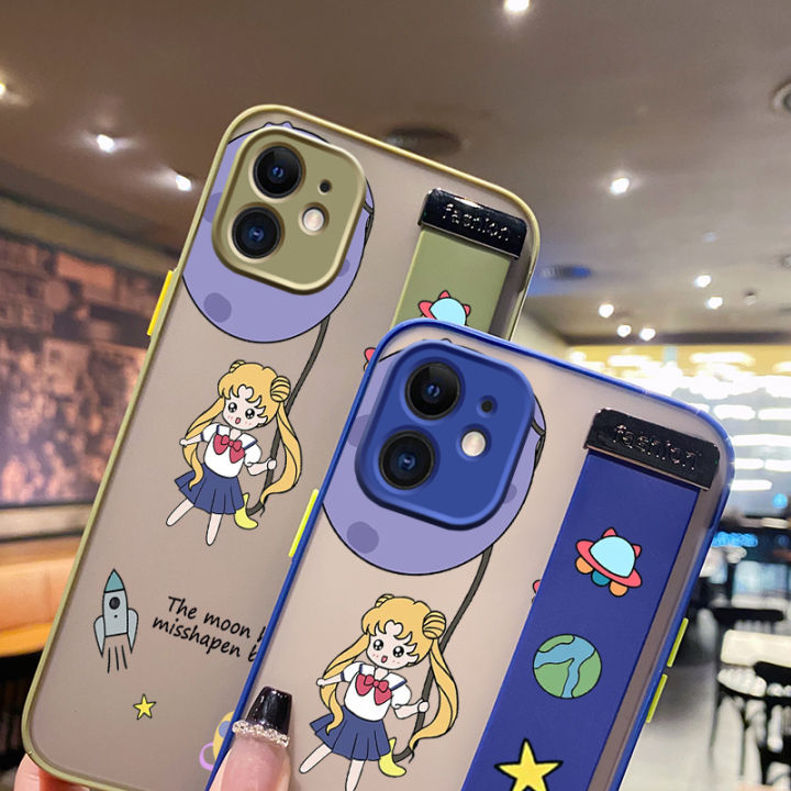 dienya%20for%20OPPO%20A5%202018%20Case%20With%20Wristband%20Thin%20Frosted%20Transparent%20Hard%20Full%20Cover%20Camera%20Silicone%20Softcase%20Fashion%20Cute%20Sailor%20Moon%20Pattern%20Casing%20Shockproof%20Protection%20Cases%20-%20Image%203