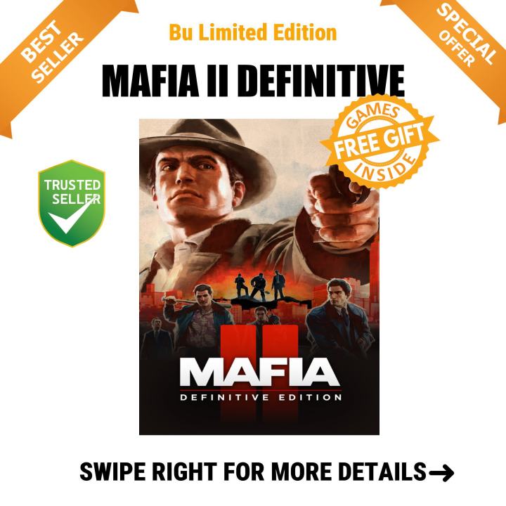 MAFIA II DEFINITIVE - GAME FOR PC (GOOGLE DRIVE/ MEDIAFIRE) - QR CODE