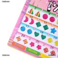 1Sheet Colorful Kid Crystal Stick Earring Sticker Kids Jewellery Party Toy Gift. 