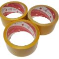 Packing Tape / Tan / Strong Sticking Capacity / 2 inch x 50 yard. 