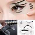 6 Pcs Stencils For Perfect Cat Eye Liner & Smokey Eyes. 