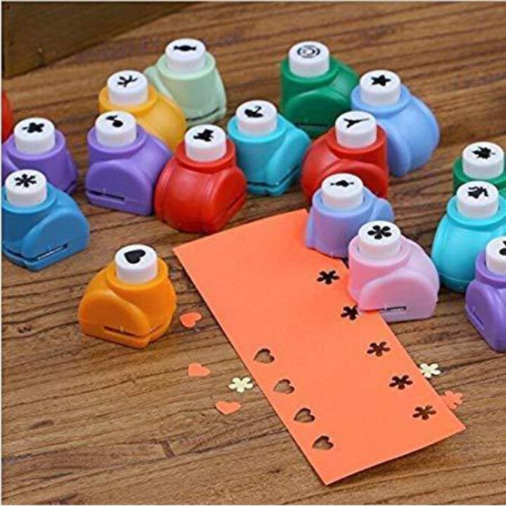 Craft Punches Machine for Art and Craft Project Assorted Shapes - 5 Pcs