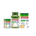 Shaigan Stiva Leave Natural Sweetener Bundle Of 3 (50 Sachet Box + 130g Jar + 100 Tablets). 