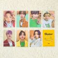 KPOP BTS Butter Album OFFICIAL Same Card 1:1 High Quality Concept Photo JK V JIMIN JIN SUGA RM J-HOPE Fan Meeting Photocard. 