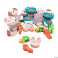 Soododo Pack of Cute Little Elephant Erasers Classroom Reward Desk Pet Game Prizes Perfect Gift Treasure Box Party Favours Joyful Family Time for Kids. 