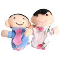 6Pcs/Set Baby Kids Family Finger Puppets Educational Story Game Hand Toys. 