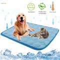 Dog Cooling Mat Cooling Pad Bed for dogs and cats Kennel Pad Breathable Machine Washable , blue XS. 