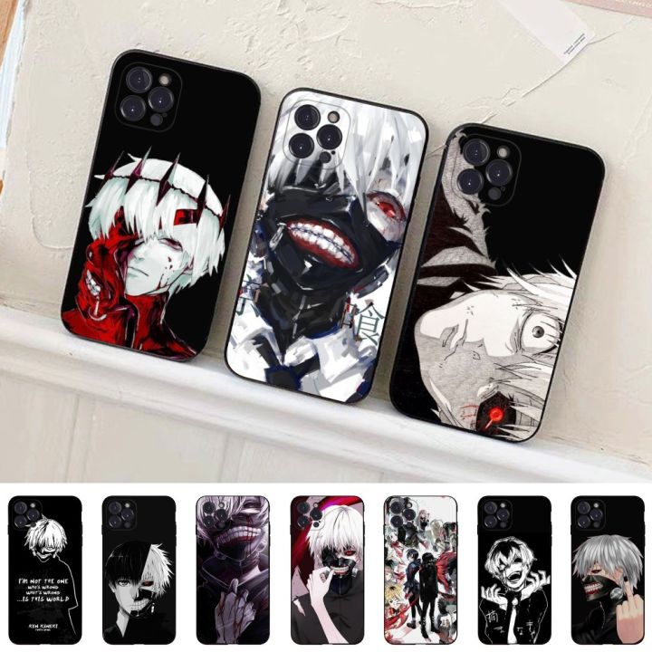Anime Tokyo Ghoul Kaneki Ken Phone Case Silicone Soft for iphone 15 14 13 12 11 Pro Mini XS MAX 8 7 6 Plus X XS XR Cover