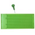9 Lines 30 Cells Braille Writing Slate and Stylus Plastic Braille Slate Kit for The Blind. 