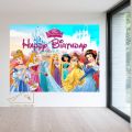 Princess Birthday theme decoration / Princess backdrop / panaflex / birthday accessories / party supplies. 