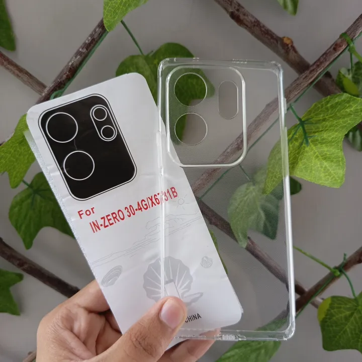 Infinix%20Zero%2030%204G%20Soft%20Silicone%20Back%20Cover%20Dustplug%20Protective%20Phone%20AntiSlip%20Case%20-%20Image%202