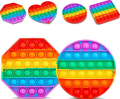 Fancy Multicolor Push Popit Toy Silicon Material For Kids. 