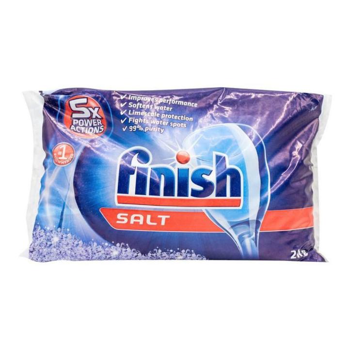 Finish Salt Dishwasher Pouch 2 Kg