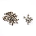 160 Sets 10MM Mixed Color Spikes and Studs Kit Metal Cone Spikes Screw Back Leather Craft Rapid Rivet Screws Punk Studs. 