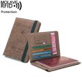 【VisioN Shop】Molave Passport Fashion Neutral Multi-purpose Travel Passport Tri-fold Organizer Holder Business Card Cases Ladies  Ladies bags. 