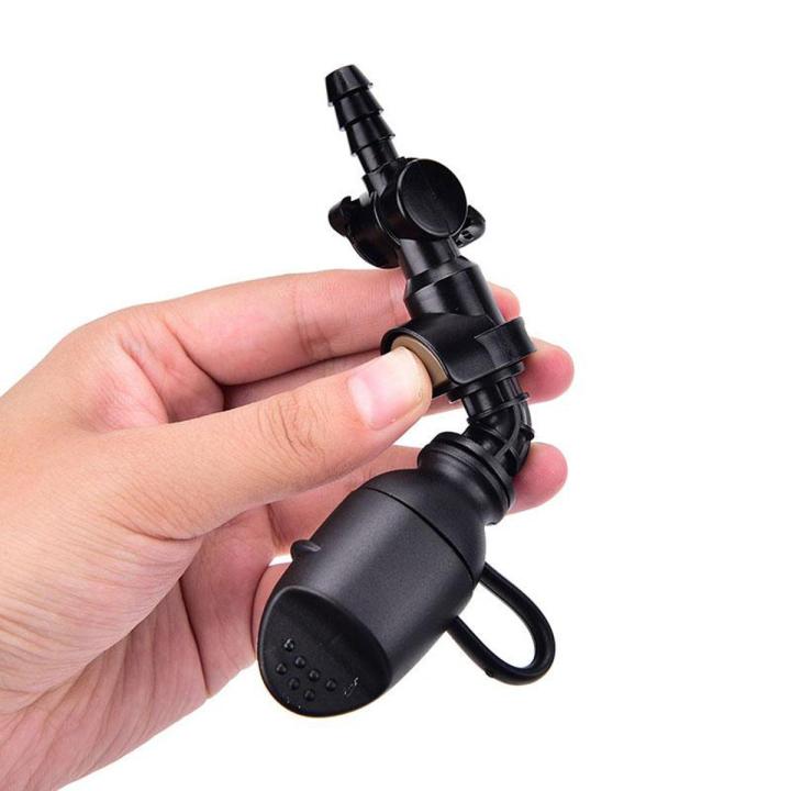 【Footprint】 Aaogo New Water Bag Silicone Curved Hydration Pack Suction Nozzle Bite Valve Bladder