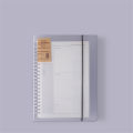 Metal Ring Planner Notebook Replaceable Notebook Blank Notebook Blank/Line/Grid/Cornell Notebook A5 Loose Notebook. 