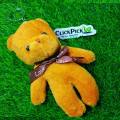 Cute Stuffed Animal Bear Pendant Plush Teddy Bear Keychains | Small Cute Teddy Bear | clickpick | Teddy Bear Keychain holder for teenagers daily use in school, offices and collages Girls / Women Keychain. 