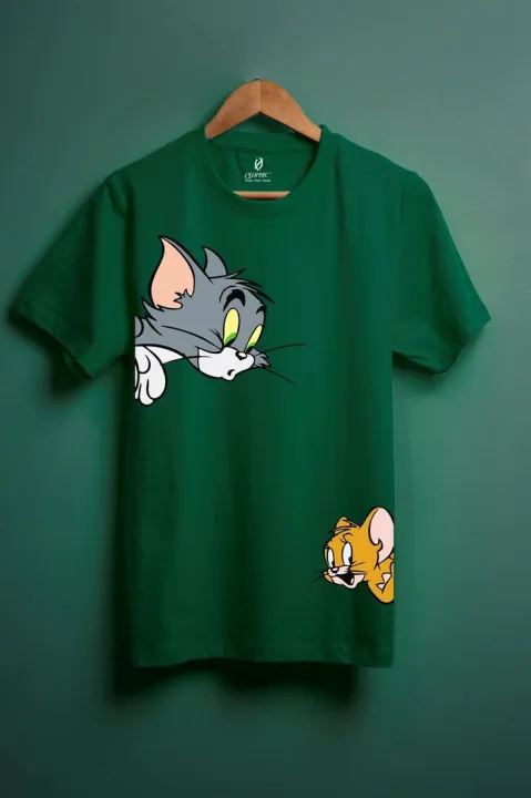 Tom%20&%20jerry%20T%20Shirts%20For%20Boys%20&%20Girls%20Cotton%20Jersey%20Fabric%20For%20Summer%20Wear%20-%20Image%203