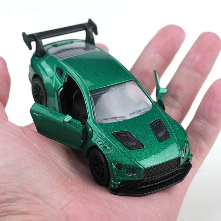 (bagged) 1:38 Alloy Car Model Simulation Bentley GT Vehicle Pull Back Car Ornaments Collection Toys For Boy Childre