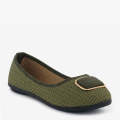 ECS Buckle Pumps Flat Pumps For Women. 