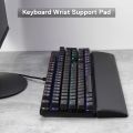 Redragon P037 Meteor L Gaming Keyboard Wrist Rest Pad with Ergonomic Soft Memory Foam for 100% 104 Keys Standard Size 7.12 x 2.87 in, 0.78 inch. 