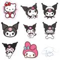 25/50pcs Sanriro sticker pack hello kitty kuromi my melody aesthetic cute coquette journals guitar skateboard etc. 