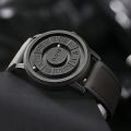 DOM 1345 Men Quartz Watch Fashion Personality Creative Scrolling Iron Ball Magnetic Pointer Waterproof for Male Watches Gift. 