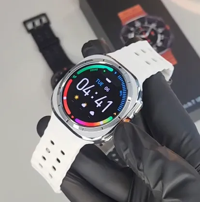 Samsung%20Galaxy%20JS%20Watch%207%20Ultra%20Smart%20Watch,%201.43%20inch%20AMOLED%20Display,%20Health%20and%20Fitness%20Tracking,%20IP68%20Waterproof,%20Compatible%20with%20iOS%20and%20Android,%20Multiple%20Strap%20Colors,%20Wireless%20Charging%20-%20Image%209