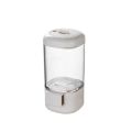Glass Salt and Pepper Shakers with Press Button Lid,Salt Dispenser Spice Shaker,One Time Output 0.5g,Seasoning Shaker Spice Salt Paprika Pepper Powder (Multi-Color). 