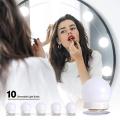 New Stylish Hollywood Style LED Vanity Mirror Lights Kit With 10 Dimmable Light Bulbs. 