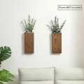 Lifestyle Glory Brand Modern Wooden Wall Planter Holders Set I Planters I Planters I Planter With Stand I Wall Decoration Items I Planter I Wall Décor I Decorating Items I Home Décor I Home Decorations Items I Office Decoration I Office Décor. 