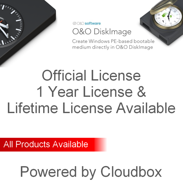 O&O DiskImage 19 Backup Professional Edition License