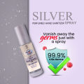 Silver Perfumed Hand Sanitizer Spray 30ml. 