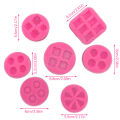 1Pc Food Shape Molds Waffles Cookie Cheese Chocolate Chip Donuts Cake Decorating Tools Soft Silicone Creative Fondant Mold. 