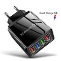 USB Charger Quick Charge 3.0 For Phone Adapter for iPhone XR Huawei Tablet Portable EU/US Plug Wall Mobile Charger Fast Charging. 
