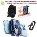 Cooling Fan For Mobile - Memo Mobile Cooling Fan - JS Series Mobile Cooler - Phone Radiator Phone Cooling Fan Case Cold Wind Handle Fan for PUBG Mobile Gaming Phone Cooler Phone Cooling Fan Case. 