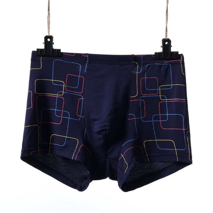 Underwear boxer for men with China soft cotton export premium quality material (three pieces in packet)