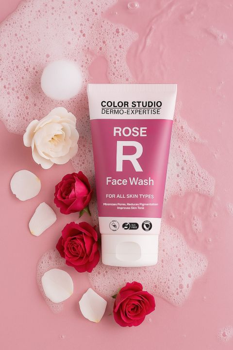 ROSE FACE WASH - COLOR STUDIO DERMO EXPERTISE 100ML